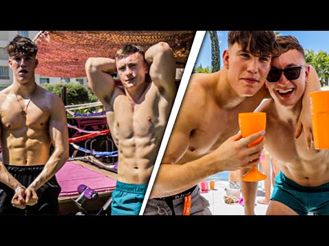 Gym Lads in IBIZA | Behind the Scenes with Joe Fazer