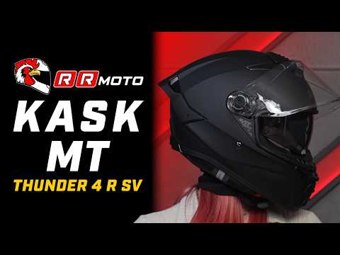MT THUNDER 4 R SV _ nowa odsłona kasku motocyklowego | Pinlock, blenda, ECE 22.06