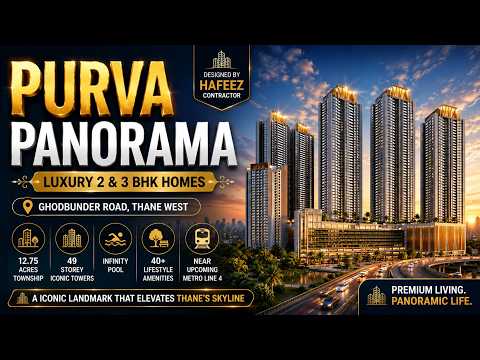 Purva Panorama Ghodbunder Road — video