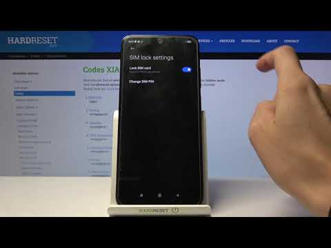 How to Change SIM PIN on XIAOMI Redmi Note 10S – Set a New PIN to SIM Card