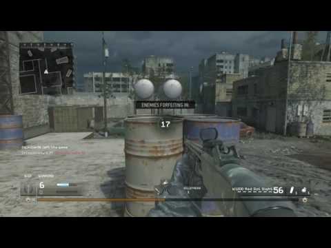 Modern Warfare (PS4) Remastered Online Multiplayer pt35 - Cage Match Request! Everyone Leaves!