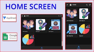 Create a SIMPLE Employees Tracking App With no CODE Part 4 | Customize UI/UX