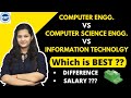 ce vs cse vs it how to select branch 🤔 best branch of engineering🤩 highest placement🥳 khushi mam