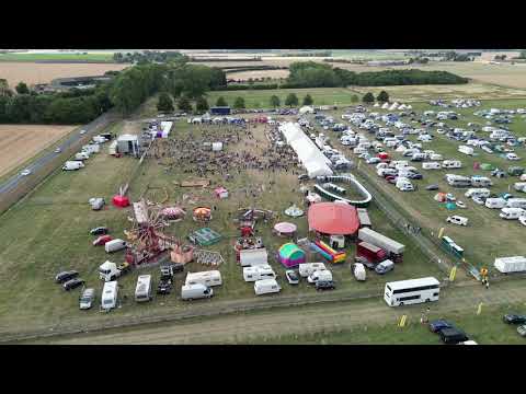 Holbeach Music & Beer Festival, Friday 5th August 2022 by drone