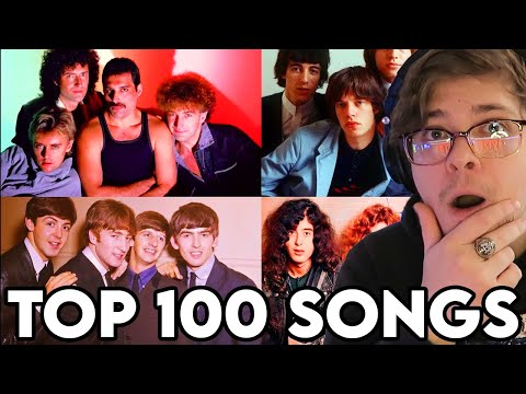 Music Producer Discovers Top 100 Greatest Rock Songs Of All Time