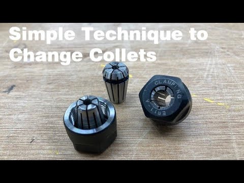How to Change the Collets in your Spindle