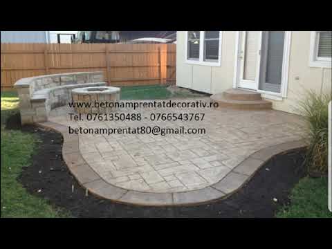 Beton Amprentat Homojdia -Timiș Tel.0761350488 -0766543767