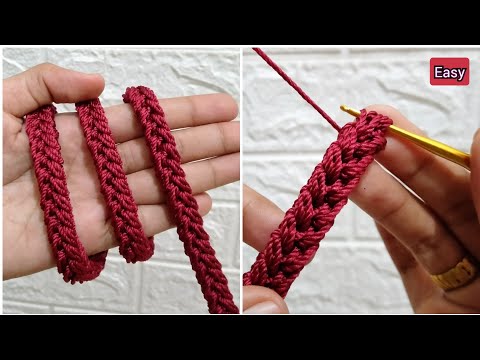 Tutorial Tali Tas Rajut Terbaru Crochet Bag Strap