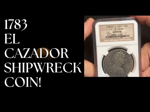 Vintage Fun Find! El Cazador Shipwreck coin