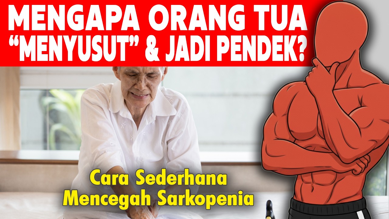 Hanya 3 Gerakan: Cara Memperkuat Otot Kaki Agar Tidak Menyusut Saat Tua (Sarkopenia)