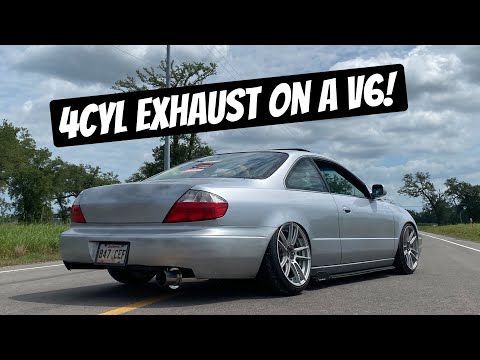 Installing an Accord Exhaust on the Acura CL