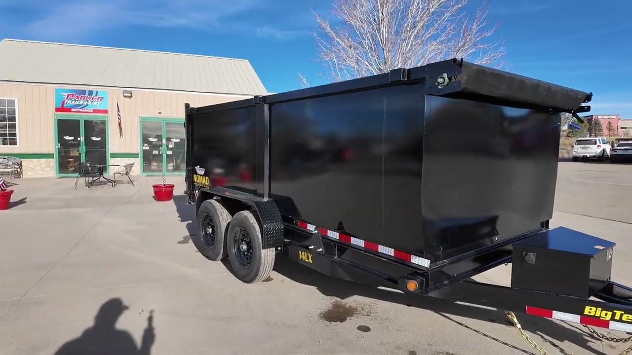 2026 Big Tex 14LX 14-4 FT HIGH SIDE DUMP TRAILER