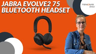 JABRA EVOLVE2 75 Bluetooth Headset Review – inklusive MIKROFON TEST