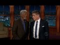 Craig Ferguson interrogates Morgan Freeman (very funny)