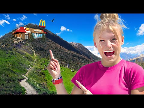 I Found a RESTAURANT at the Top of a Mountain!