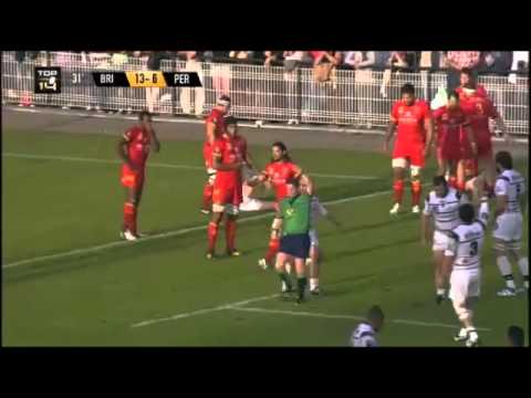 Brive 31 - 6 Perpignan - Top14 - 7ème journée saison 2013/2014