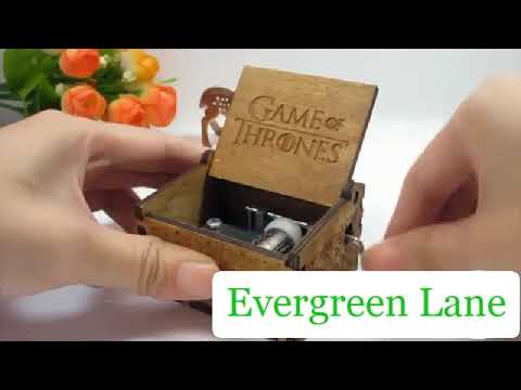 Evergreen Lane Game of Thrones Music Box
