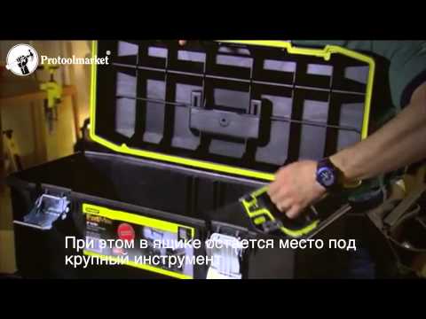 STANLEY įrankių dėžė STRUCTRAL FOAM BOX 28" 1-93-935 video