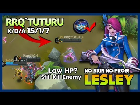 Perfect Position Lesley by RRQ`Tuturu ft Alice by RRQ`Lemon Insane Combo ✿ ~ Mobile Legends