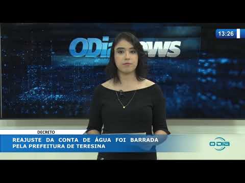 O DIA NEWS 17 04 20  Prefeitura suspende reajuste de conta de aÌgua