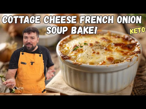 This Keto French Onion Soup Bake is one of my favorite recipes this year!