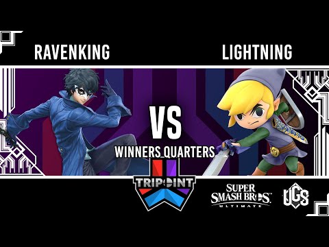 Tripoint Smash 182  -  Winners Quarters  -  Ravenking(Joker) Vs. Lightning(Toon Link)