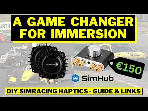 Add VIBRATIONS To Your Sim Racing Rig For GREAT Immersion! - A Step-by-Step Guide