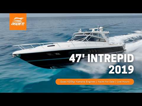 2019 Intrepid 475 Sport Yacht Video