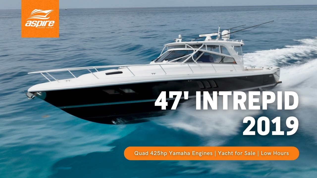 2019 Intrepid 475 Sport Yacht Express Cruiser for sale - YachtWorld