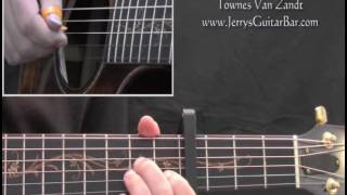 How To Play Townes Van Zandt Kathleen (intro only)