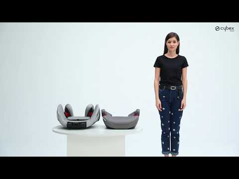 Cybex Solution S I-Fix Deep Black Bērnu Autokrēsls 15-36 kg