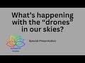 What’s happening with the “Drones” in our skies?