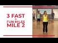 3 Fast Fun Miles Mile 2 Walk At Home Fitness Videos