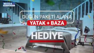 Modalife Mobilya - Düğün Paketi Alana Yatak+Baza Hediye Kampanyası