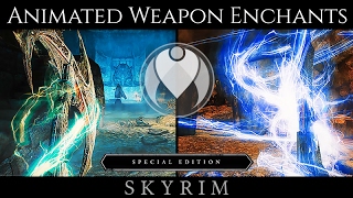 VISUAL ANIMATED WEAPON ENCHANTS | Skyrim SE Ultra High ENB - Photoreal Graphics | Nvidia GTX 1080