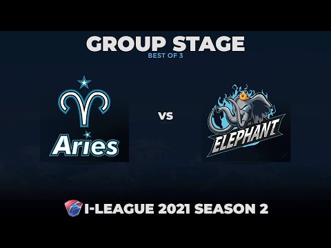 Aries vs Elephant Game 1 - i-League 2021 S2: Group Stage w/ Ares & Danog