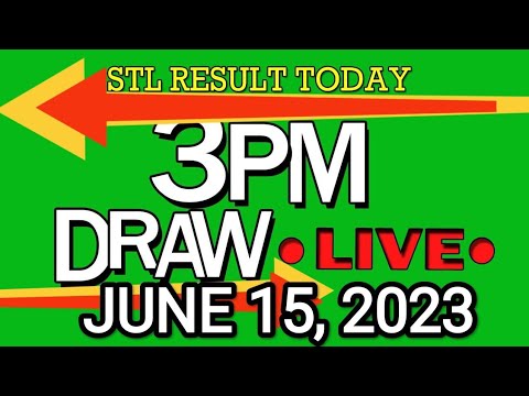 LIVE 3PM STL RESULT JUNE 15, 2023 LOTTO RESULT WINNING NUMBER