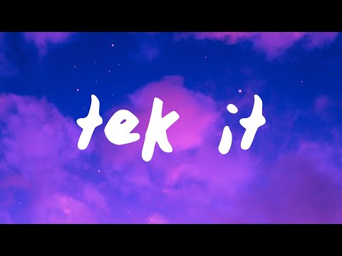 Cafuné - Tek It (Sped Up) (lyrics)