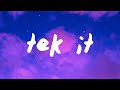 Cafuné Tek It Sped Up Lyrics