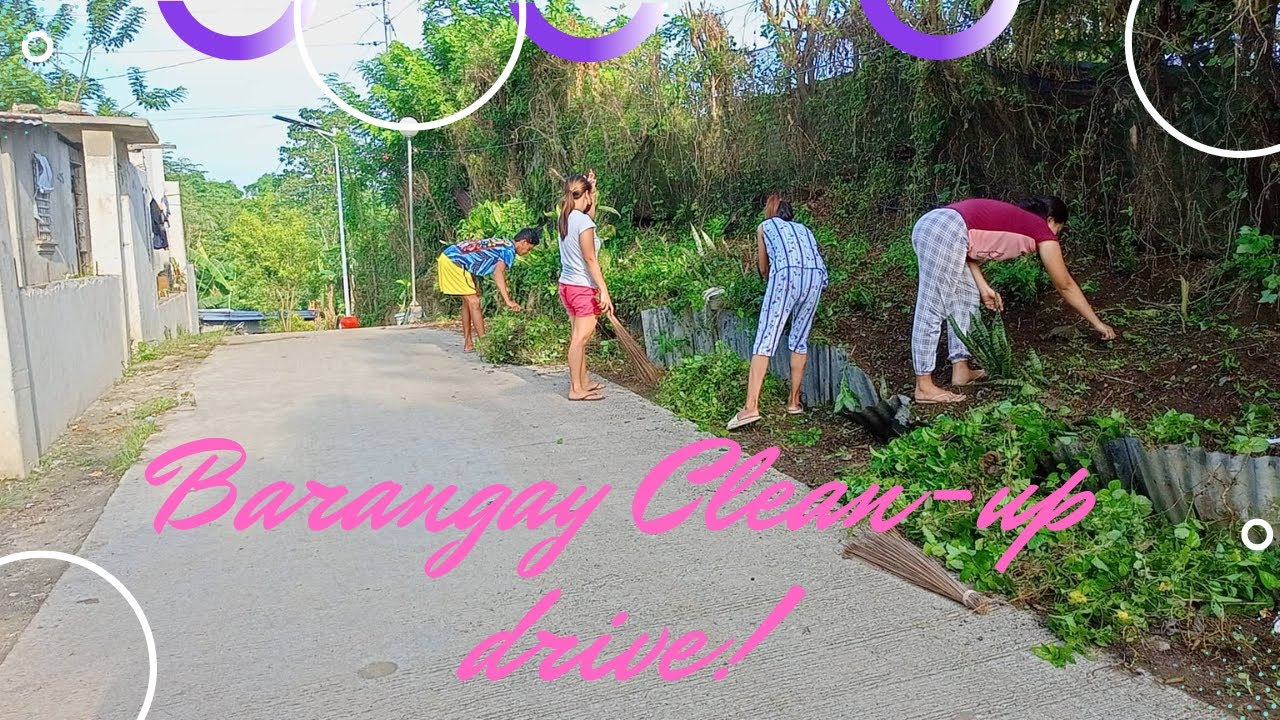 Barangay Clean Up Drive