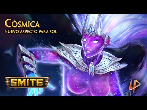 Revelación aspecto Cósmica - Diosa Sol SMITE