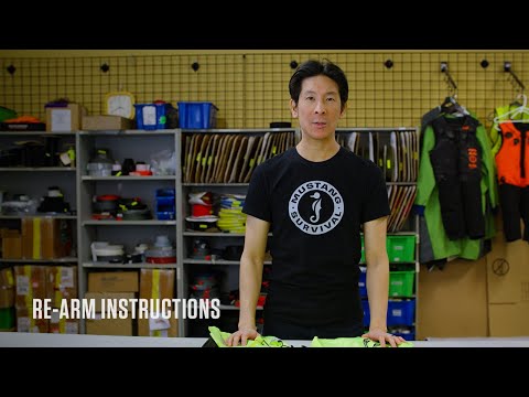 Atlas 190 DLX HAMMAR Life Jacket Re-Arm Instructions | Mustang Survival