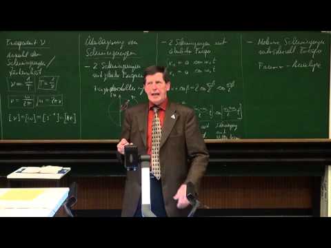 PH I - 29 - Überlagerung von Schwingungen, gedämpfte Schwingungen