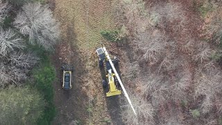Jarraff in Action – Fast, Precise Utility ROW Clearing | Kendall Vegetation Services