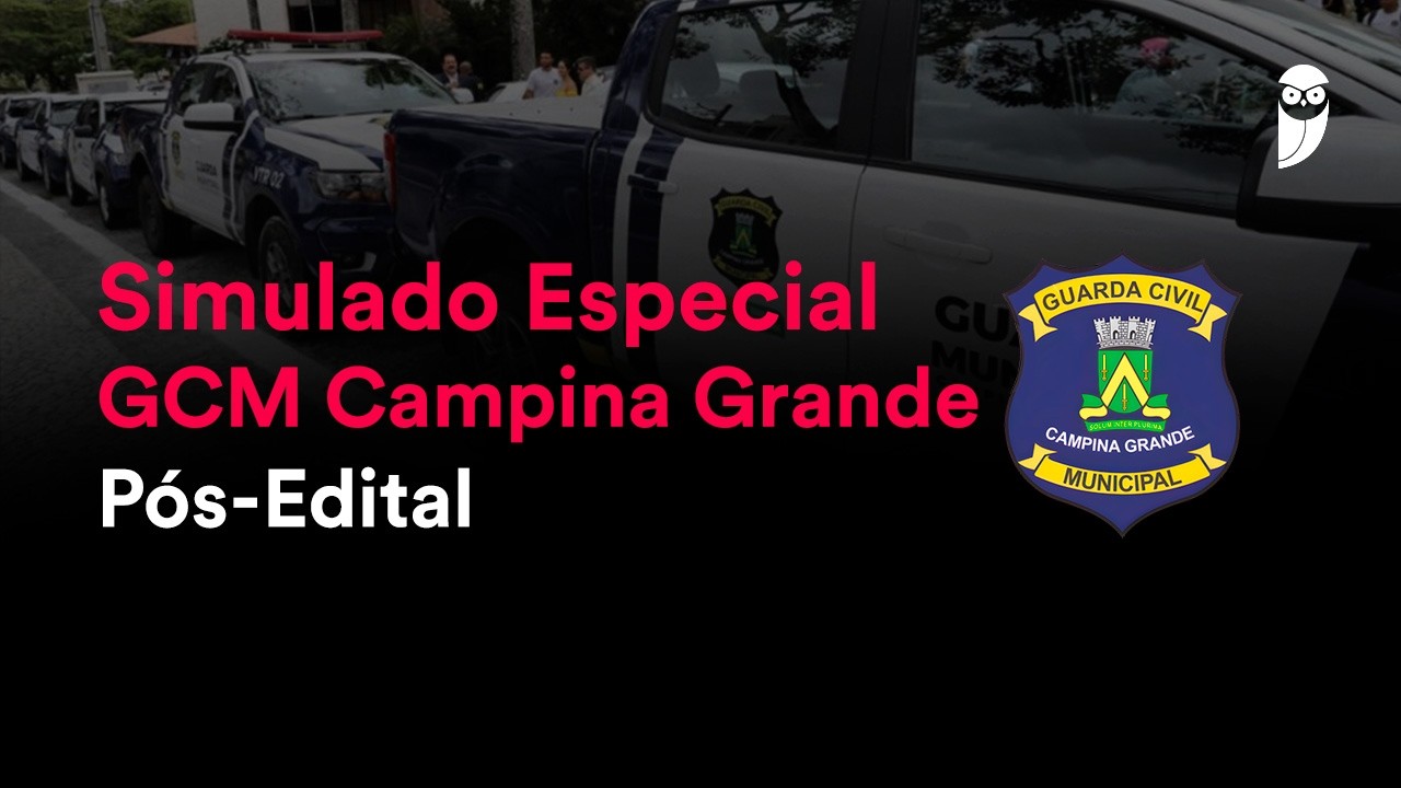Simulado Especial GCM Campina Grande - Pós-Edital - Correção