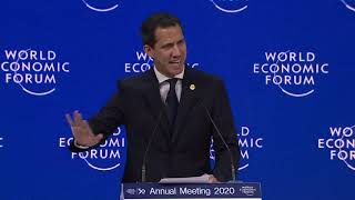 Davos 2020 - Special Address by Juan Guaido on Venezuela