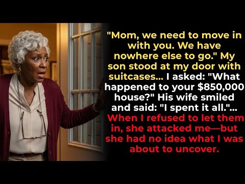 My son sold their house and gave $850,000 for my daughter-in-law to spend. Then, they came to live..