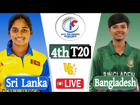 Ban vs Sl live Score | LIVE CRICKET MATCH TODAY | Bangladesh Women U19 Vs Sri Lankan Women U19