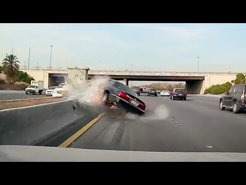 INSANE 30 CAR PILE-UP CRASH CAUGHT ON DASH CAM | DASHCAM STORIES 100