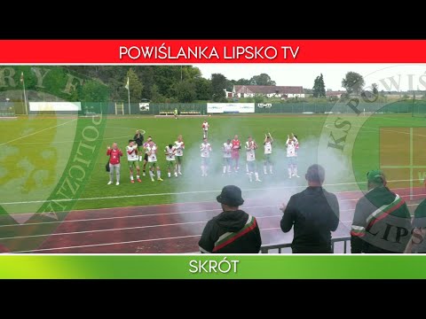 Gryf Policzna - Powiślanka Lipsko 1:2 (Skrót)